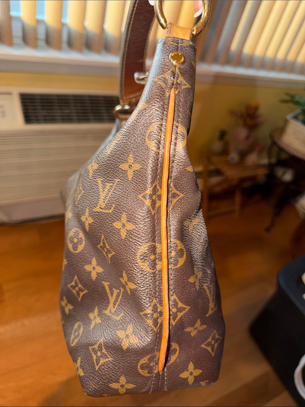 Louis Vuitton Monogram Canvas Brown Shoulder Bag Sully Pm - Picture 3 of 15